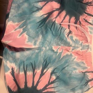 Tie-Dye Blue & Pink men's Shorts